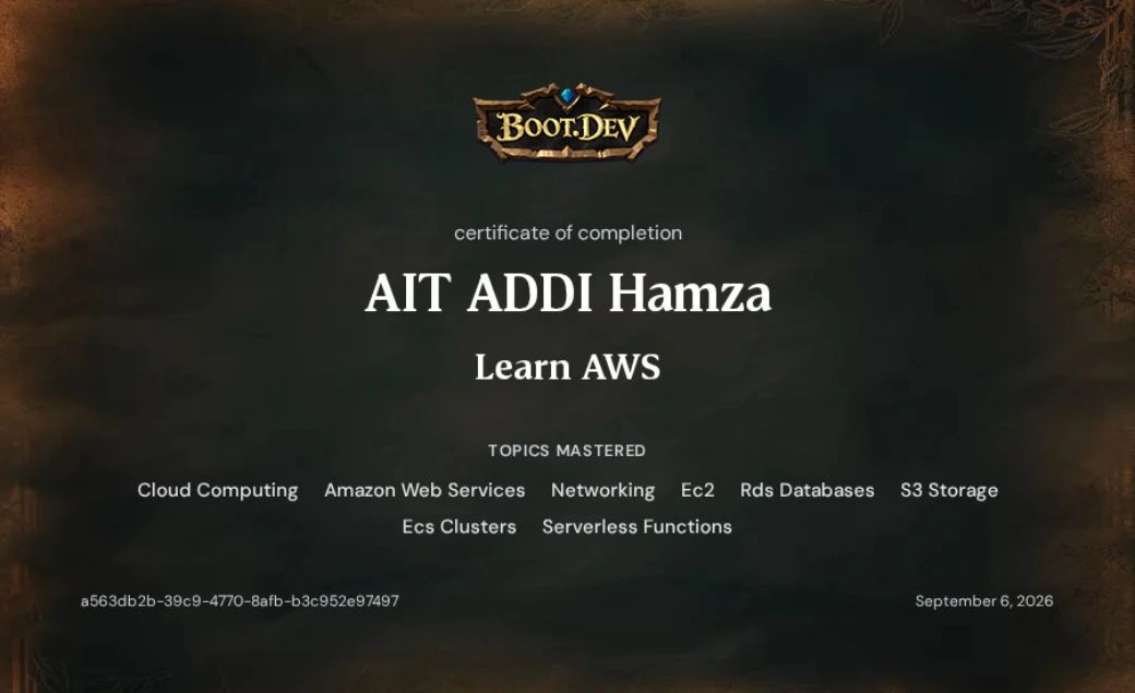 AI Agent certificate